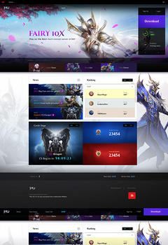 Mu Server Game Website Template